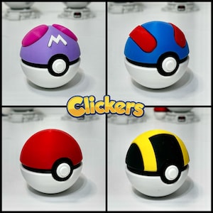 poke clickers fidget balls 3inch fun toy satisfying clicks