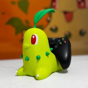 Chikorita pokemon controller holder for PlayStation Xbox ps5
