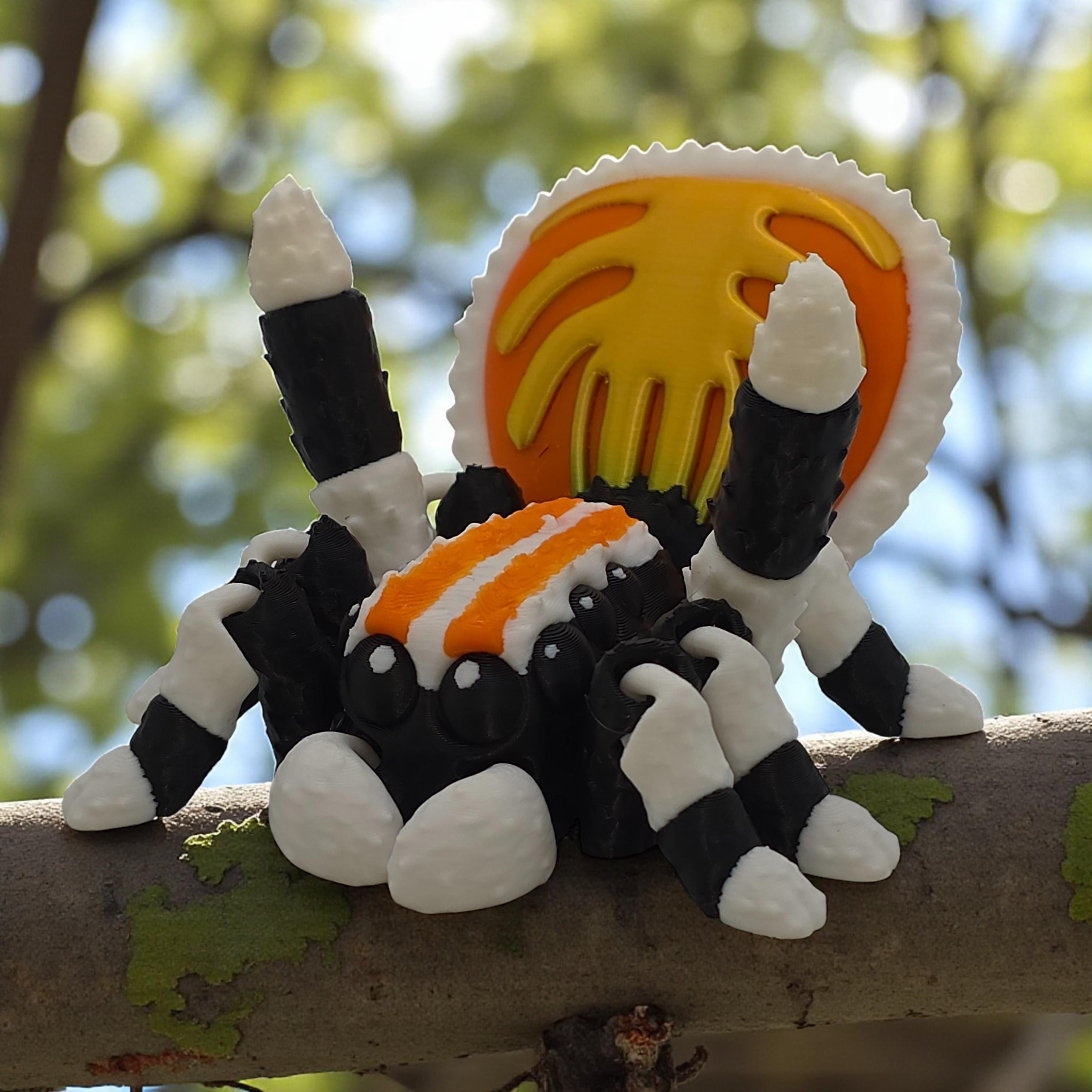 Peacock spider toy - Etsy 日本