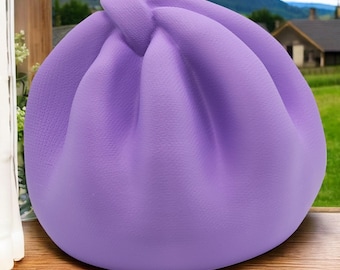 3D Printed Fabric Knot Vase: Modern Table Centerpiece