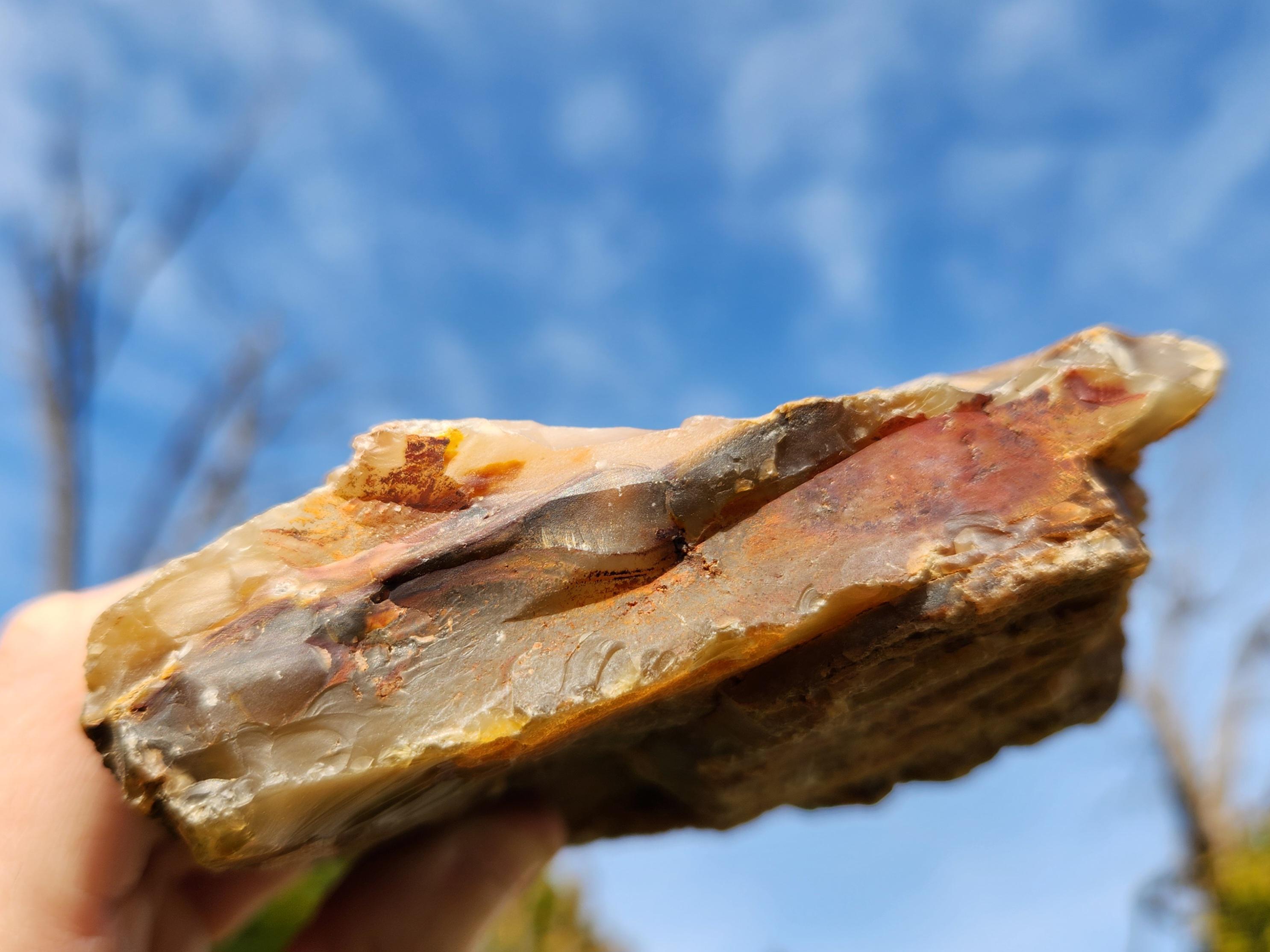 Central Oregon Rough Agate, 1 Lb 10 Oz, Lapidary, Oregon Agate ...