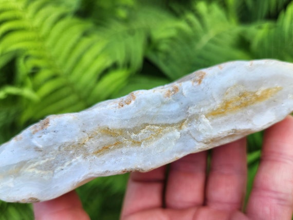 White Seam Agate, White Agate, Carnelian Agate, Banded Agate, 10.9