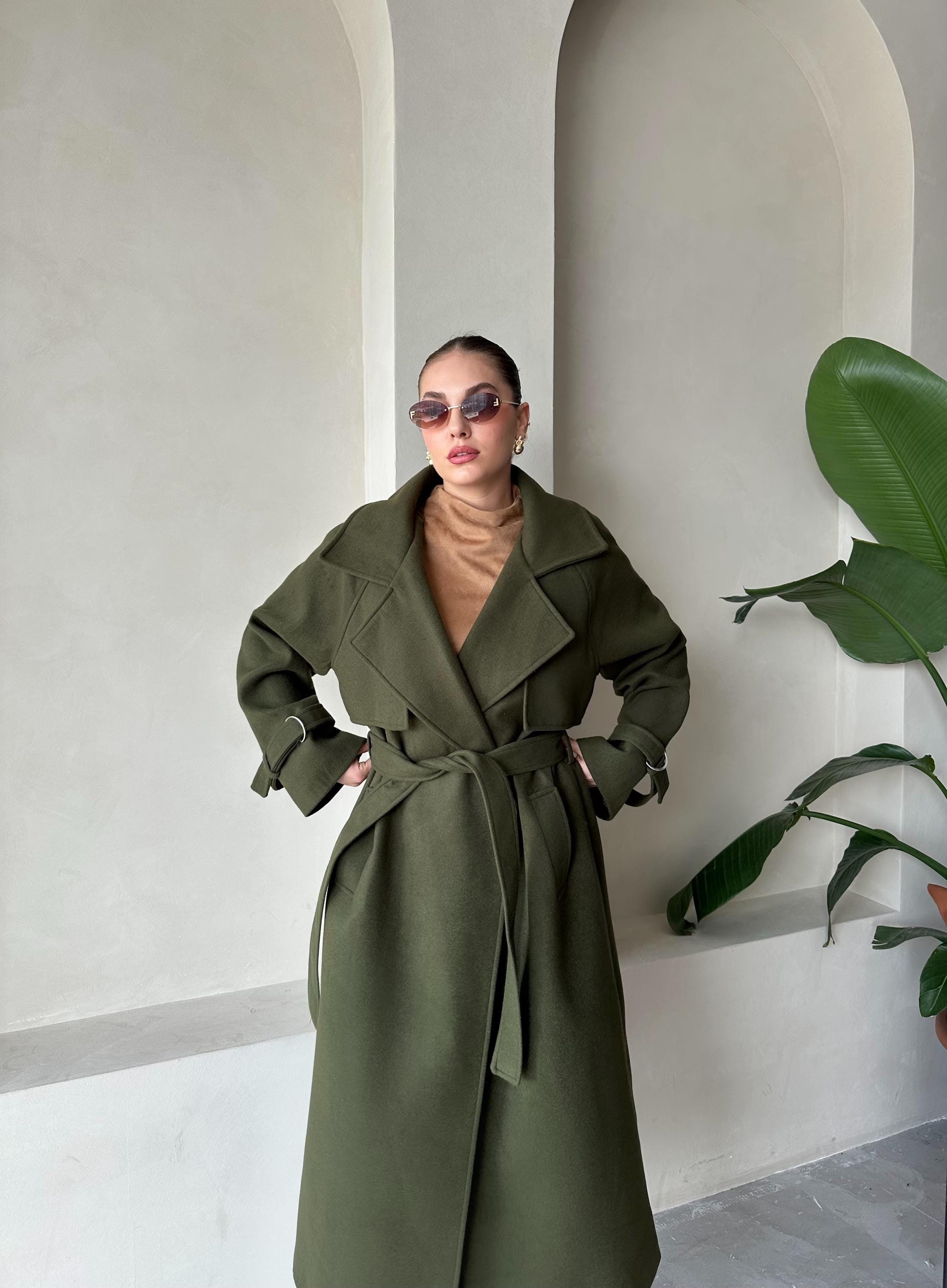 Beige Wool Coat - Etsy