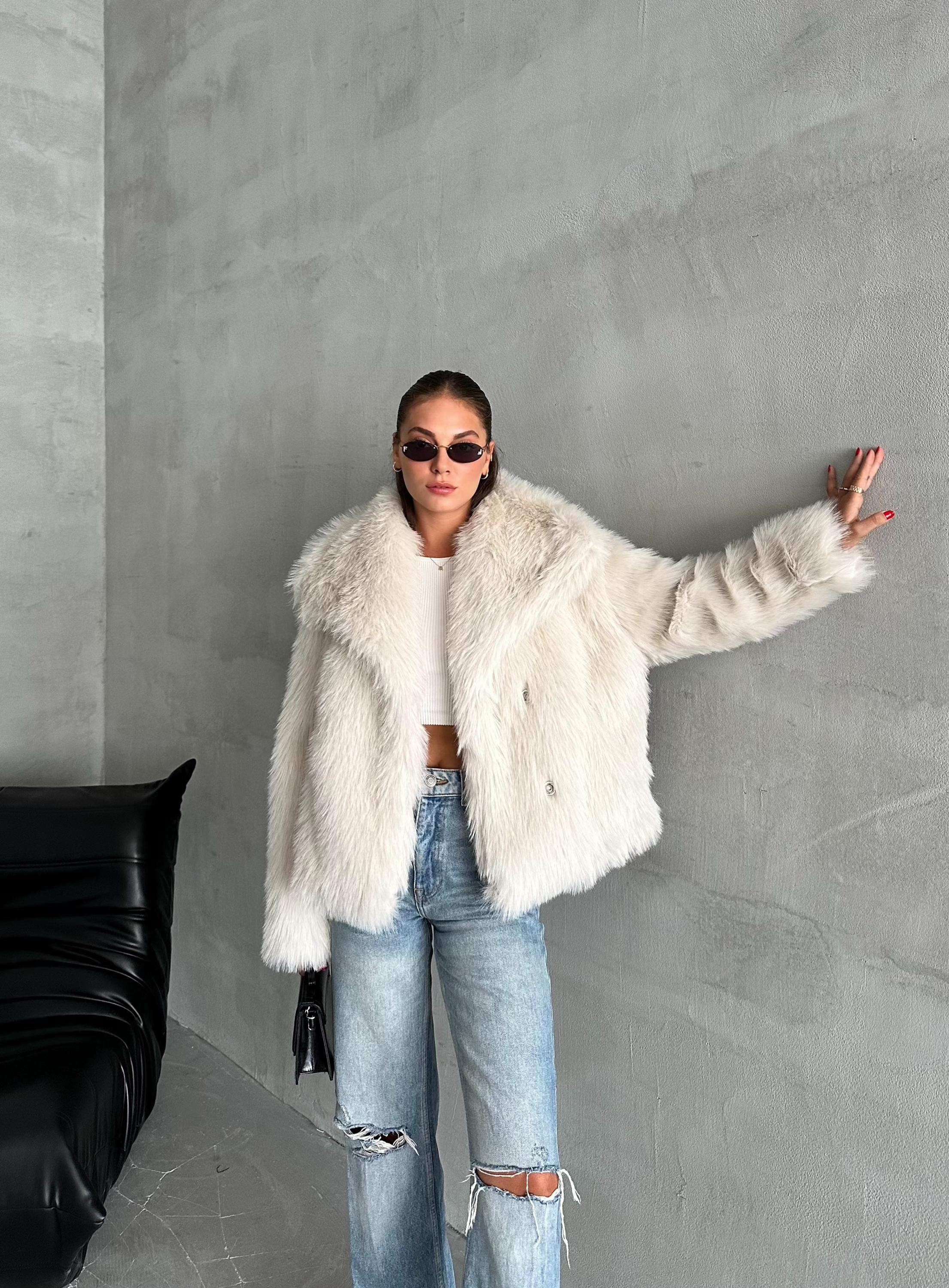 Warm Faux Coat Leathers Furs Fur Women's Comfortable main image 1