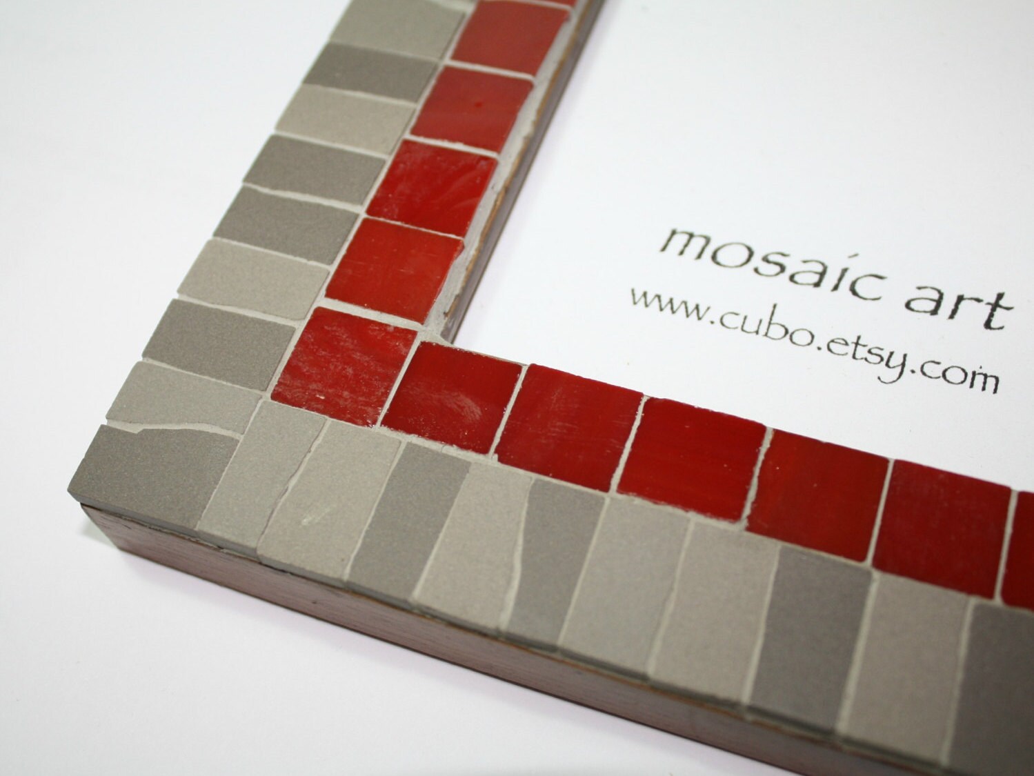 Mosaic Wall Photo Frame Unique artistic frame Total size Etsy