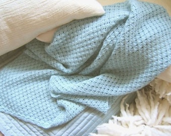 Modèle de tricot de couverture pour bébé Lillian