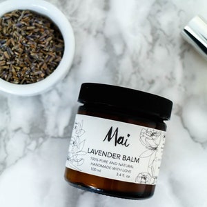 Lavender Balm all-purpose healing balm for dry and irritated image 6