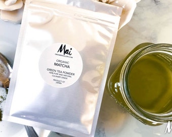 Organic Matcha Green Tea Powder, Culinary Grafe