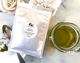 Organic Matcha Green Tea Powder, Culinary Grafe