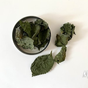 Organic Green Perilla, Shiso Leaves, Product of Canada, Dried Leaves, Homegrown Herbs zdjęcie 2