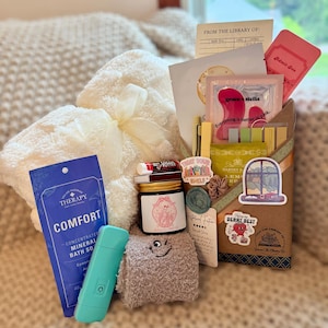 Blind Date with a Book Gift Box | A Curated Cozy Reading Experience – Unique Gift for Her, Perfect Gift for Book Lovers and Bookworms!