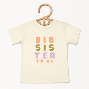 Big Sister To Be, Big Sister Announcement Shirt, Big Sister Shirt, Big Sister Gift, Big Sister Toddler Tee, Big Sister Reveal Tshirt