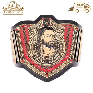 Roman Reigns Tribal Chief Championship Replica Belt WWE Wrestling Title Belt Wrestling Fan Gift Custom Championship Belt Adult Size WWE Belt