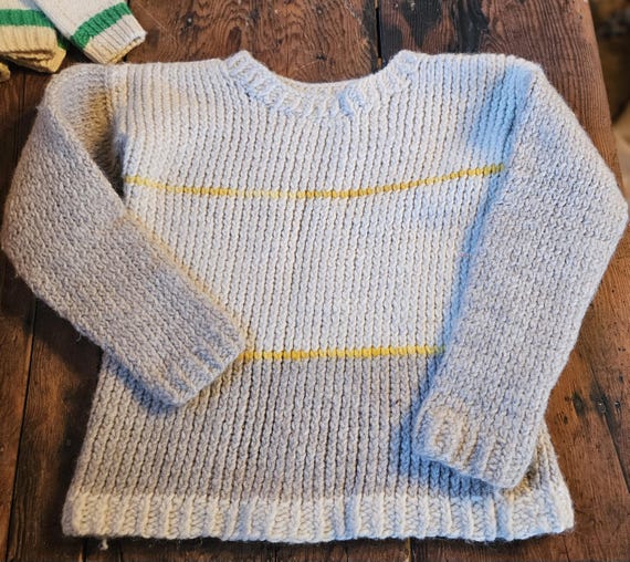 Beautiful hand knit Children's Sweater maybe ages… - image 1