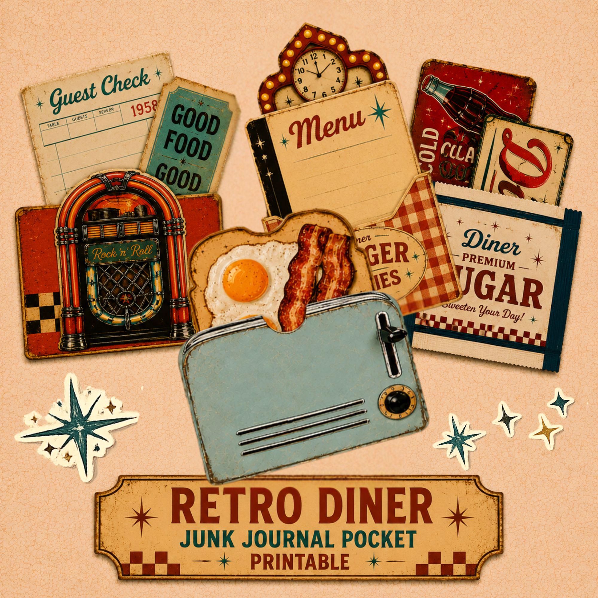 60s diner - Etsy 日本