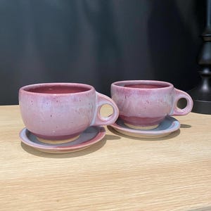 ティーカップ＆ソーサー - ラズベリー