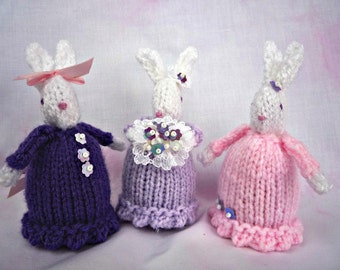 Knitting Pattern Easter Bunny Creme Egg Cover Etsy - chick knit roblox