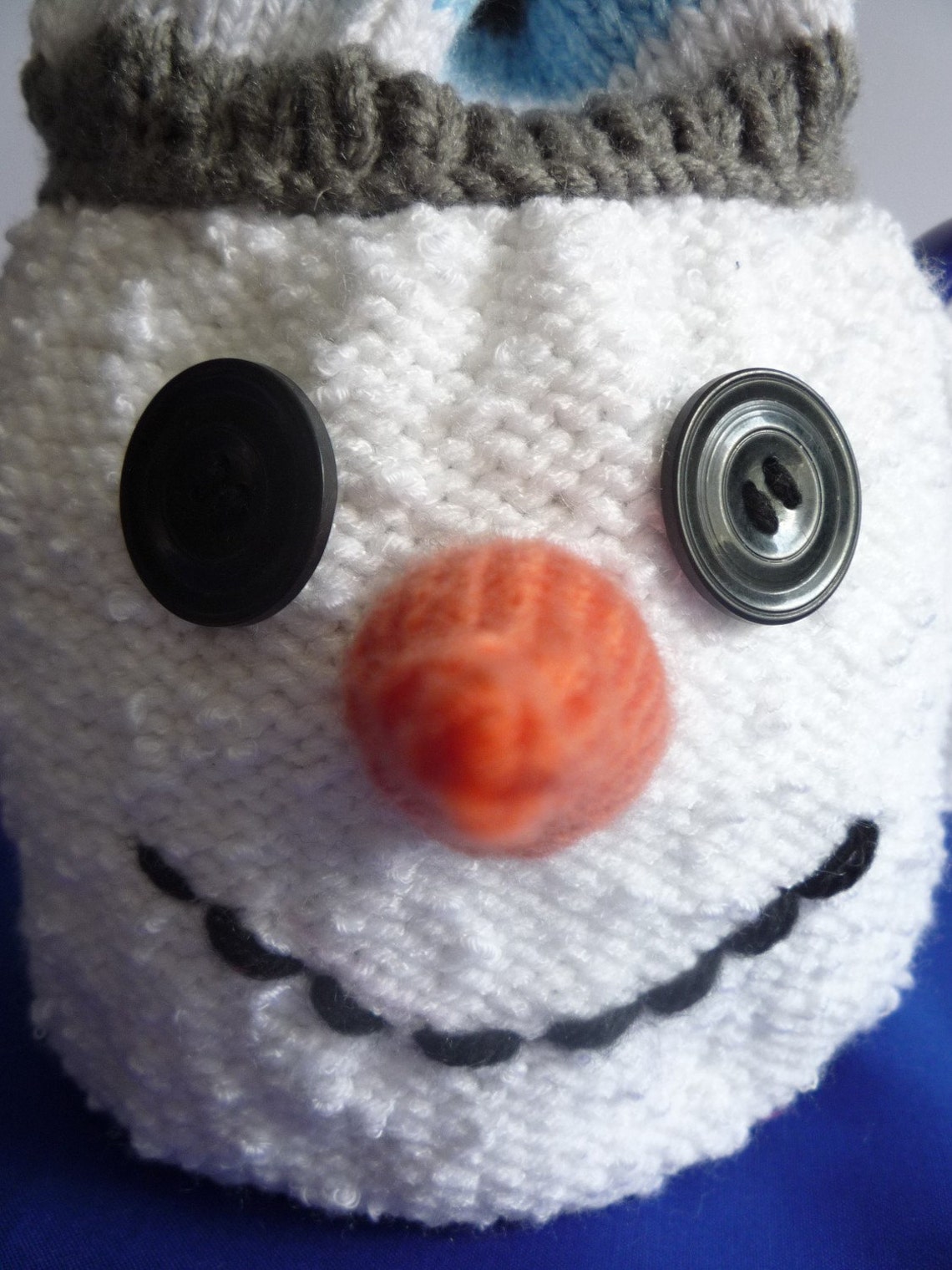 Knitting Pattern for SNOWMAN TEA COSY Pdf Etsy