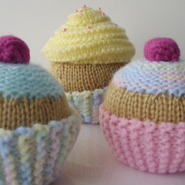 KNITTING PATTERN for CUPCAKE pdf