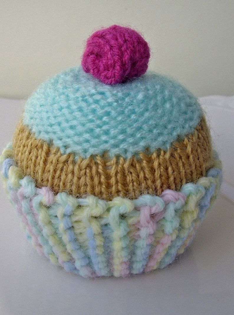 KNITTING PATTERN for CUPCAKE Pdf Etsy