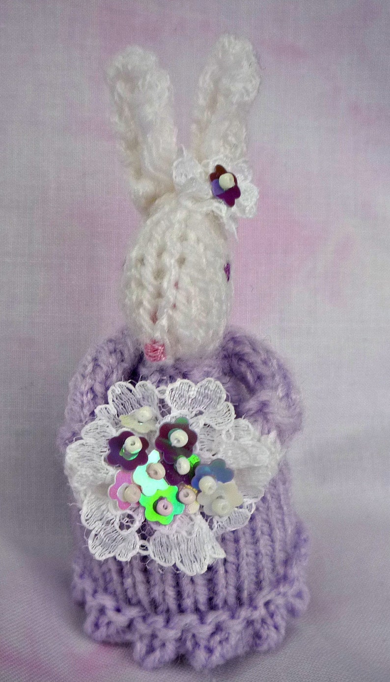 KNITTING PATTERN Easter Bunny Creme Egg Cover Etsy UK