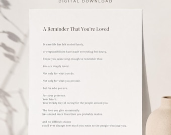 Open When Letters for Dad, Emotional Printable Gift for Father’s Day, Digital Download
