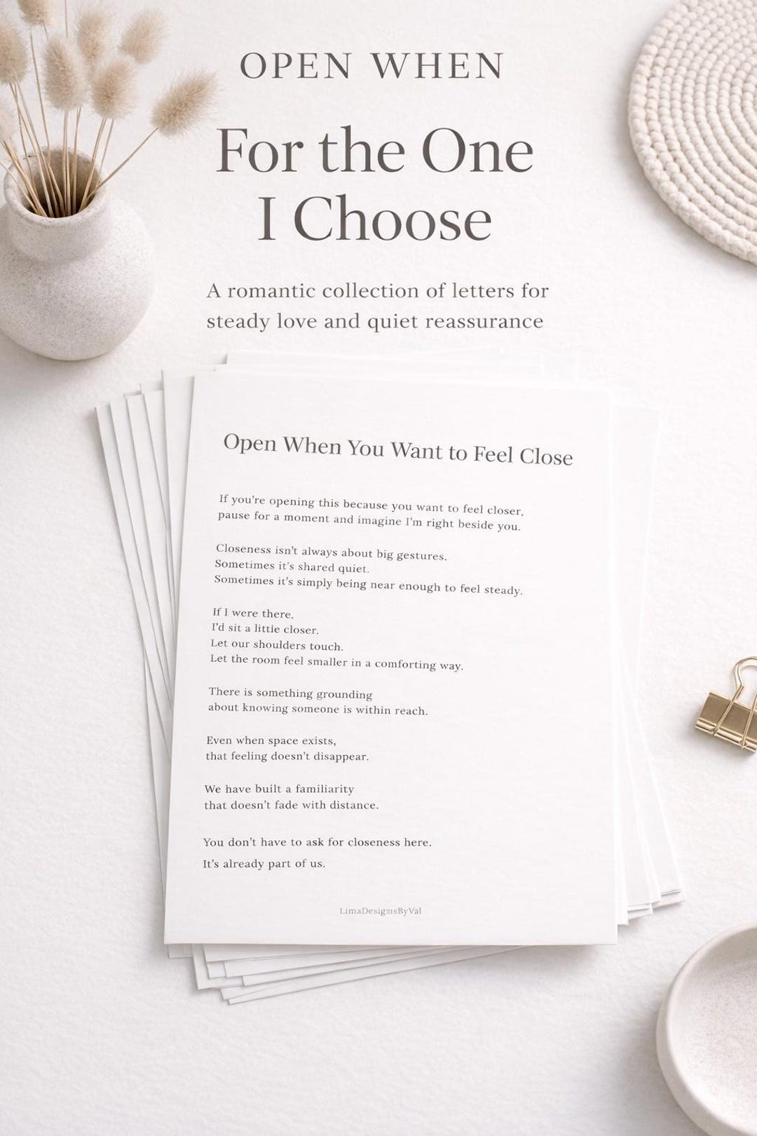 Read This When Romantic Open When Letters Printable | Anniversary Love Letters ...
