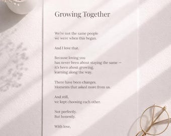 10 Romantic Love Letters Printable, Bundle Gift, Instant Download PDF