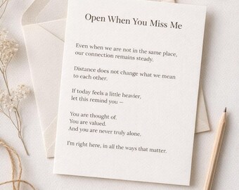 Open When Letters for Friends | Minimal Friendship Collection (Digital Download)