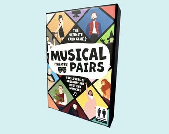 Musical Theatre Card Game: Broadway & West End Edition
