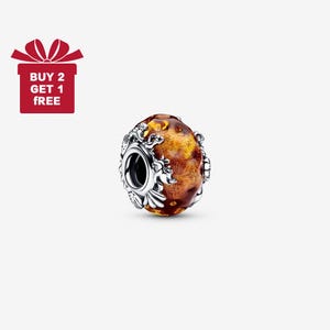 Disney The Lion King Murano Glass Charm for Bracelet or Necklace Silver, Necklace Pendant, Christmas Handmade, Gift for Her,Travel Pendant