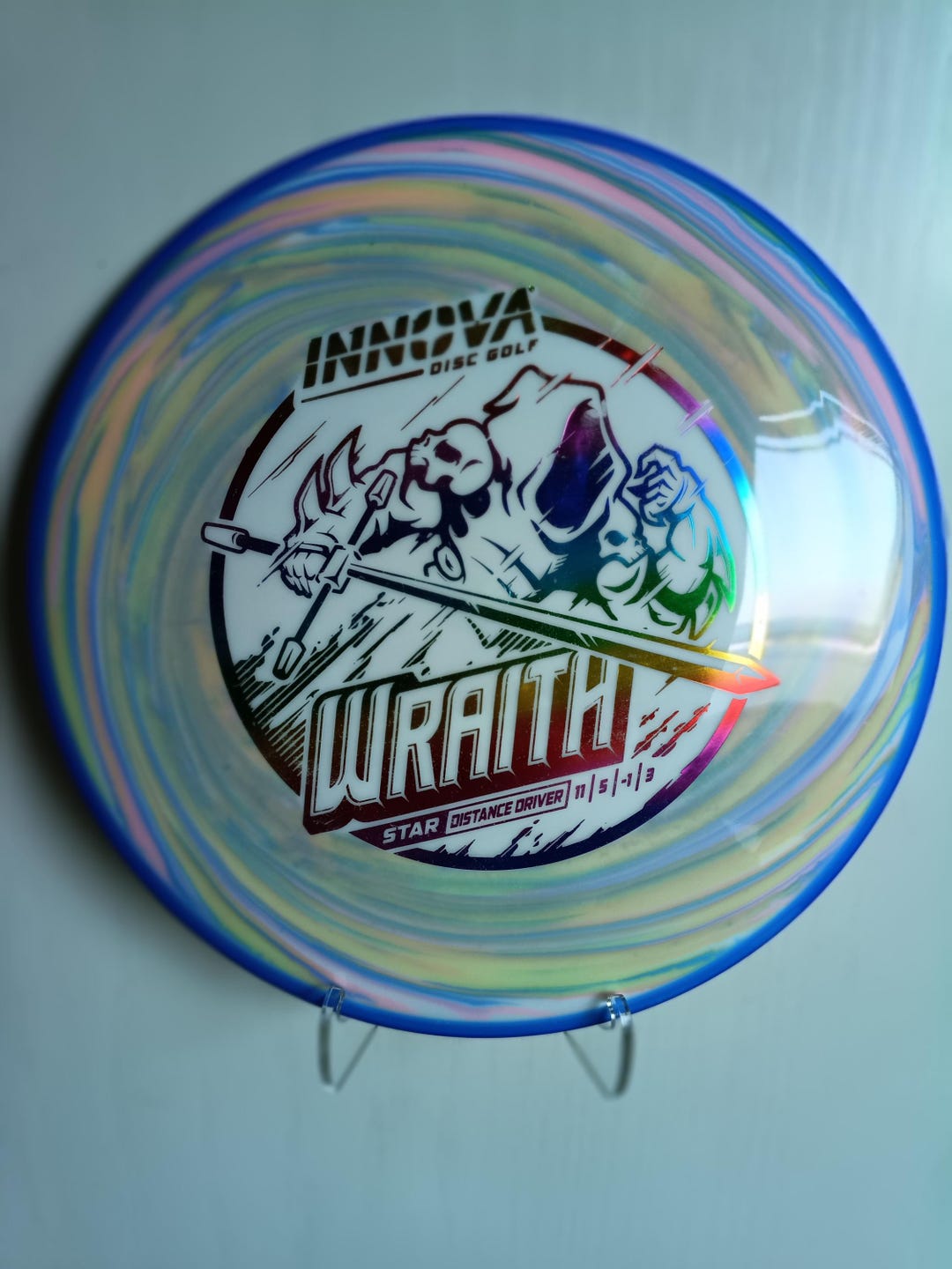 Innova Wraith - Star - 174gr - Blue Rim Swirl - Etsy