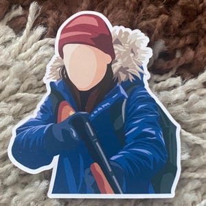 Ellie - The Last of Us Character Sticker Set.