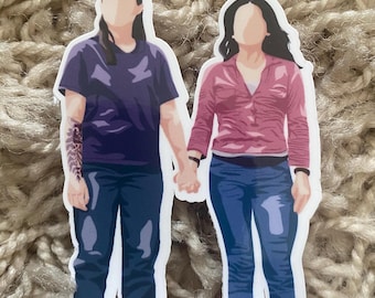 Ellie and Dina - The Last of Us Sticker Set.