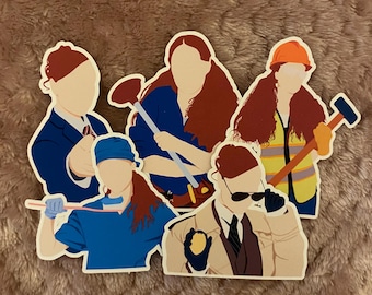 The Giver - Chappell Roan inspired sticker set.