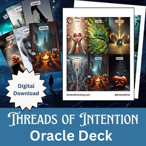Les fils de l'intention Oracle Deck – Téléchargement numérique
