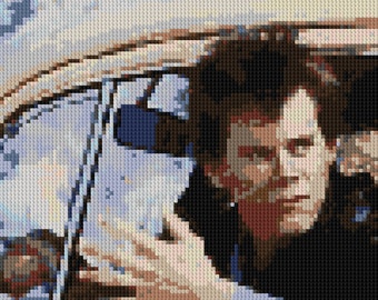 Footloose counted Cross Stitch 3 Pattern pack Kevin Bacon detailed portraits and Prom