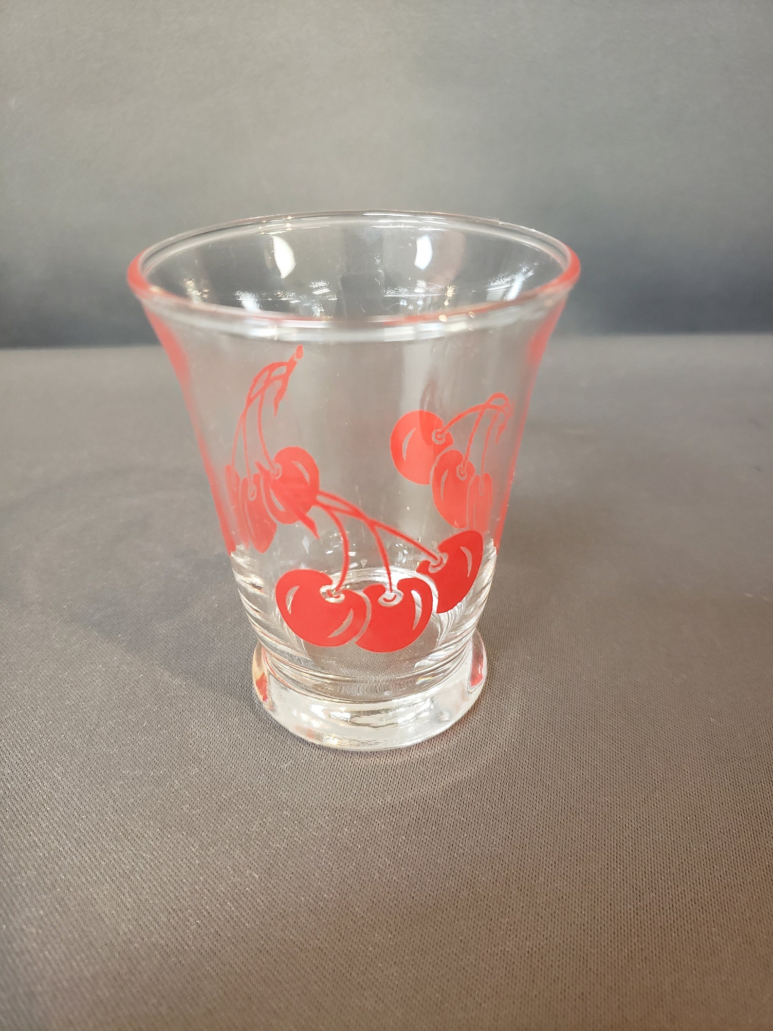 1950s Libby Glass Cherry Juice Glasses or Shot Glasses Etsy