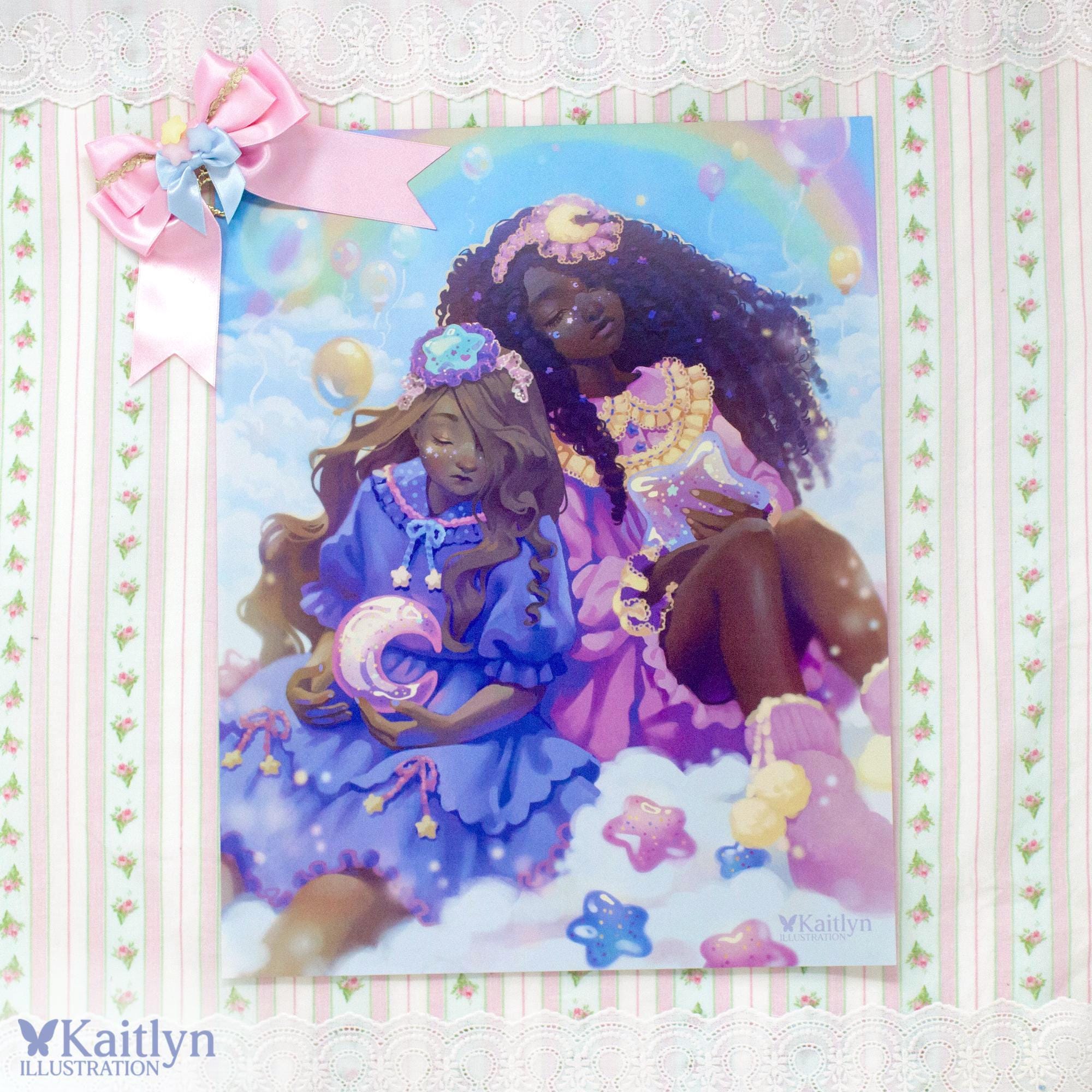 Sweet Dreams 11x14 Art Print | Yume kawaii, Fairy kei