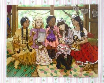 Historical Dolls 11x14 Art Print