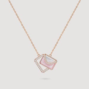 Lola Rose,Liebesbrief Halskette,Kupfer Halskette,Geburtstagsgeschenk,Muttertagsgeschenk,Geschenk für Mutter,Mädchen Geschenke