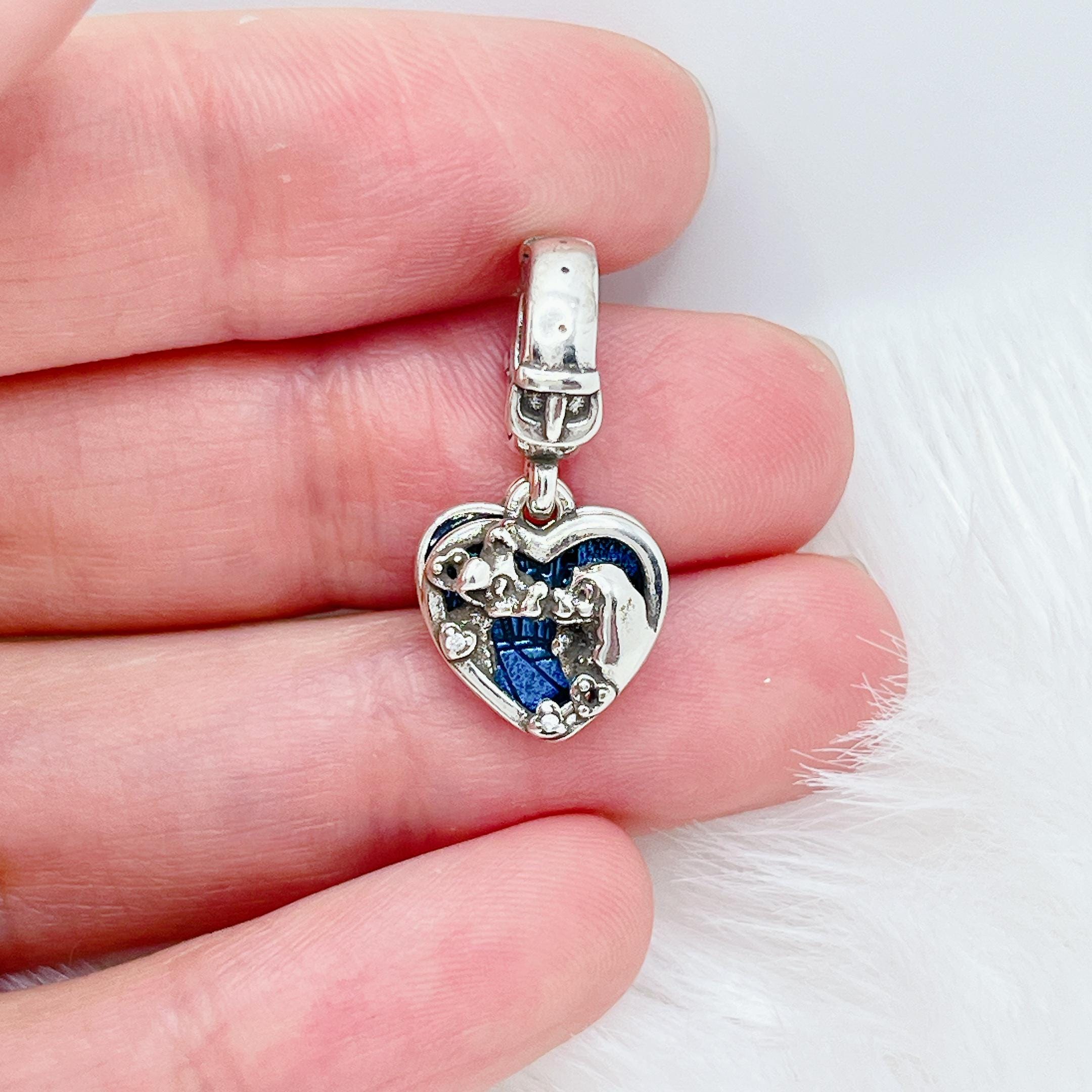 Disney Lady And The Tramp Heart Dangle Charm Pandora Disney Lady