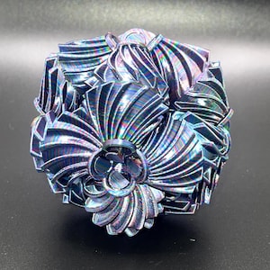 Brain Gear Fidget – 3D Printed Rotating & Transforming Puzzle Toy