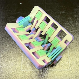 Fidget-speelgoed met V8-motor: bureau en speelgoed met mechanische zuigers