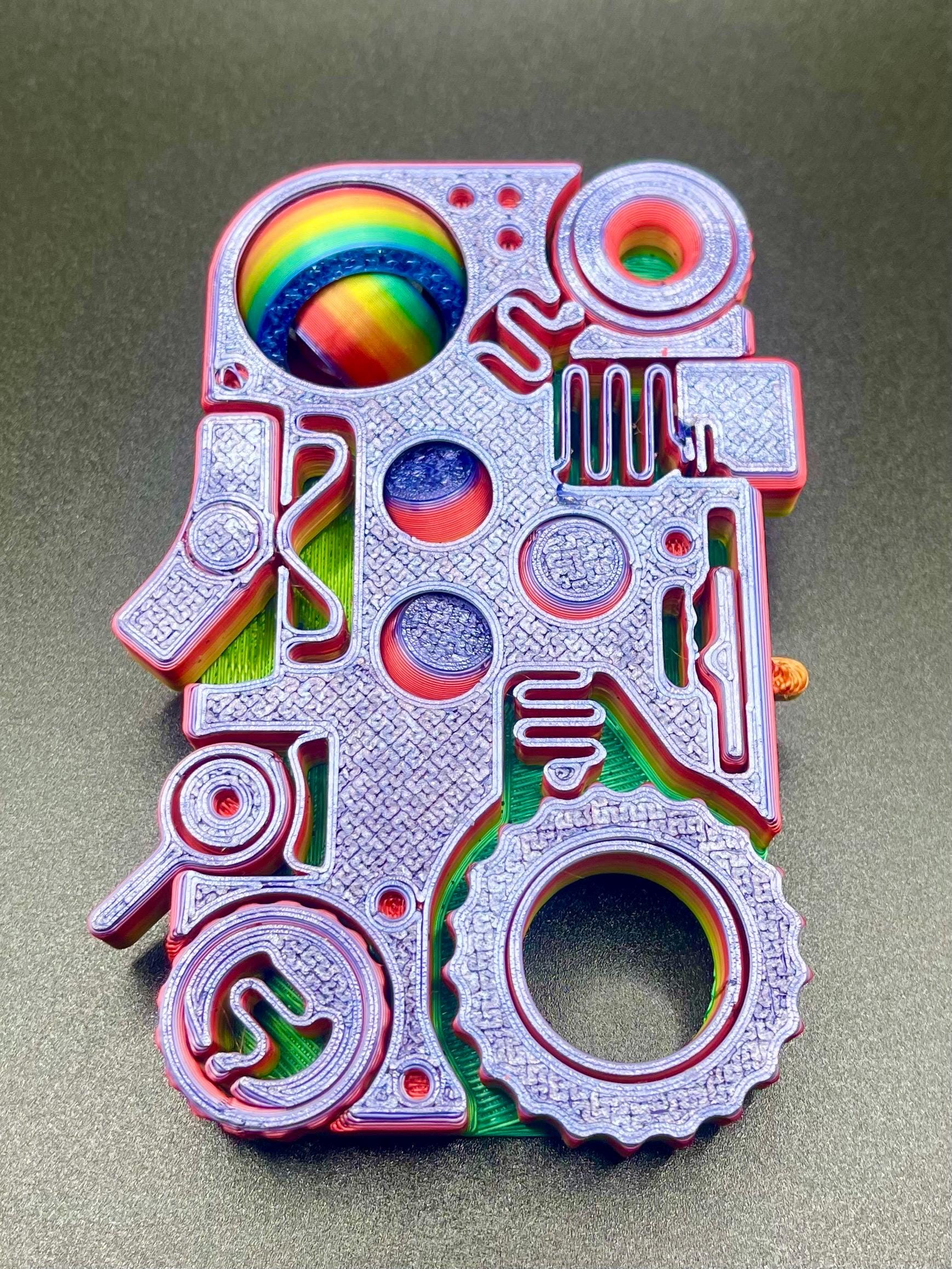 12-in-1 Sensory Fidget Toy: Stress Relief Gadget