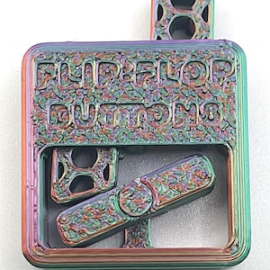 Clicky Flip Flop Button Fidget Toy – Addictive Sensory Satisfaction Gadget