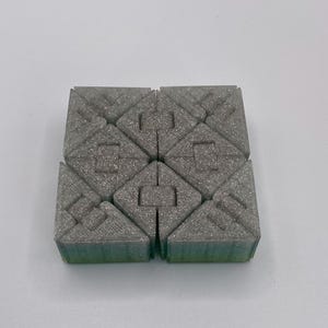 Infinity Square Fidget Toy | Modular Interlocking Sensory Puzzle for ADHD, Autism & Stress Relief