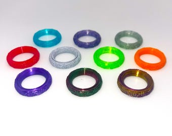 Fidget Spinner Ring: Stress Relief Sensory Jewelry