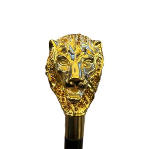 Italian Shoe Horn With Golden Yellow Crystal Handle, Mudroom Decor, Entryway Shoe Accessory, Ornate Handle With Golden Yellow Crystal