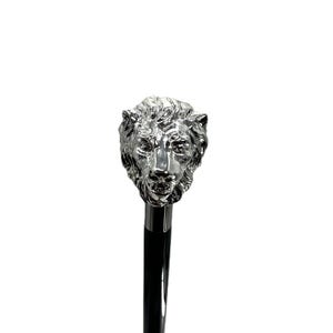 Italian lion handle cane Hand carved cane Wooden walking stick Walking Hiking stick Carved cane Custom walking cane